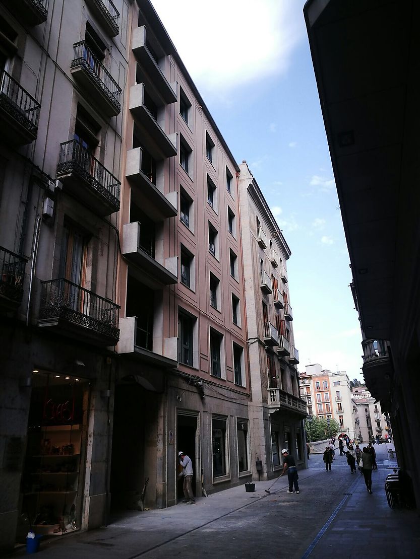 Les obres de rehabilització de l'edifici Carrer Nou 2 de Girona entren en la recta final