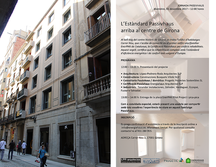 Find the Passivhaus standard in the center of Girona